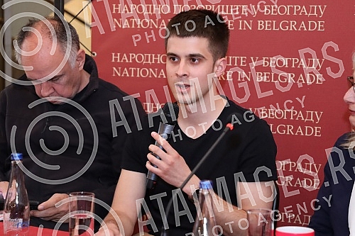 A press conference on the occasion of the announcement of the premiere of Djordje Kosic's play 