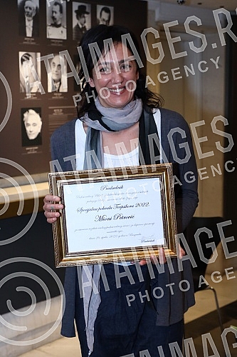 Recognitions of the Association of Professional Ballet Dancers, Choreographers and Ballet Educators of Serbia (PUBS) for 2022 were awarded - the Terpsihora Award and a special commendation.Dodeljena su priznanja Udruzenja profesionalnih baletskih i