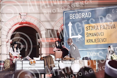 The state manifestation dedicated to the memory of all martyred and exiled Serbs on the occasion of the 27th anniversary of the military action Storm, this year was held in Novi Sad on Freedom Square.Drzavna manifestacija posvecena secanju na sve st