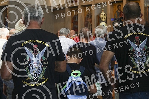 Associations Zavicaj and Coordination organized a memorial service in the Church of St. Mark in Belgrade to all victims of the Croatian action Storm, when around 250,000 Serbs were expelled from Croatia.Udruzenja Zavicaj i Koordinacija organizovali