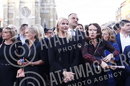 The state manifestation dedicated to the memory of all martyred and exiled Serbs on the occasion of the 27th anniversary of the military action Storm, this year was held in Novi Sad on Freedom Square.Drzavna manifestacija posvecena secanju na sve st