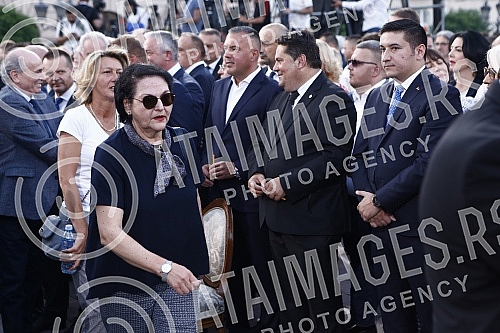 The state manifestation dedicated to the memory of all martyred and exiled Serbs on the occasion of the 27th anniversary of the military action Storm, this year was held in Novi Sad on Freedom Square.Drzavna manifestacija posvecena secanju na sve st