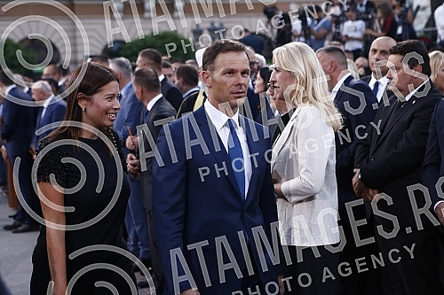 The state manifestation dedicated to the memory of all martyred and exiled Serbs on the occasion of the 27th anniversary of the military action Storm, this year was held in Novi Sad on Freedom Square.Drzavna manifestacija posvecena secanju na sve st