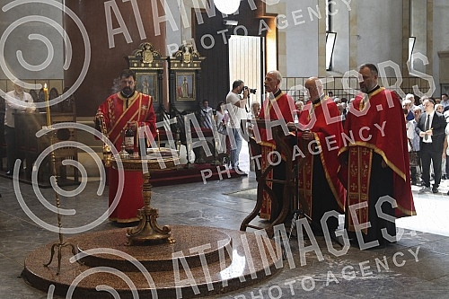 Associations Zavicaj and Coordination organized a memorial service in the Church of St. Mark in Belgrade to all victims of the Croatian action Storm, when around 250,000 Serbs were expelled from Croatia.Udruzenja Zavicaj i Koordinacija organizovali