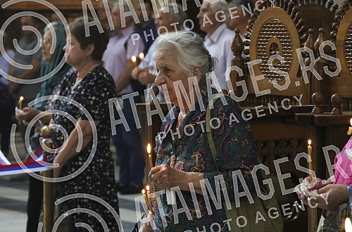 Associations Zavicaj and Coordination organized a memorial service in the Church of St. Mark in Belgrade to all victims of the Croatian action Storm, when around 250,000 Serbs were expelled from Croatia.Udruzenja Zavicaj i Koordinacija organizovali