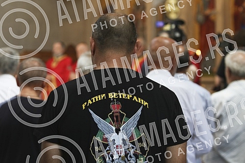 Associations Zavicaj and Coordination organized a memorial service in the Church of St. Mark in Belgrade to all victims of the Croatian action Storm, when around 250,000 Serbs were expelled from Croatia.Udruzenja Zavicaj i Koordinacija organizovali