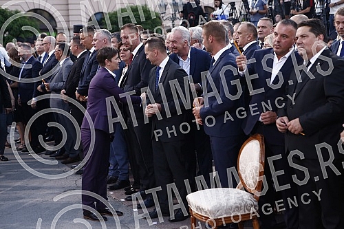 The state manifestation dedicated to the memory of all martyred and exiled Serbs on the occasion of the 27th anniversary of the military action Storm, this year was held in Novi Sad on Freedom Square.Drzavna manifestacija posvecena secanju na sve st