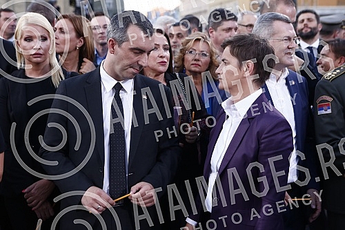 The state manifestation dedicated to the memory of all martyred and exiled Serbs on the occasion of the 27th anniversary of the military action Storm, this year was held in Novi Sad on Freedom Square.Drzavna manifestacija posvecena secanju na sve st