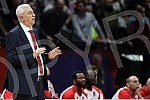 Match of Round 22 of Euroleague between BC Crvena zvezda vs BC Anadolu Efes Istanbul.Utakmica 22. kola Evrolige izmedju KK Crvena zvezda i KK Anadolu Efes.