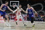 Match of Round 22 of Euroleague between BC Crvena zvezda vs BC Anadolu Efes Istanbul.Utakmica 22. kola Evrolige izmedju KK Crvena zvezda i KK Anadolu Efes.