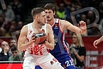 Match of Round 22 of Euroleague between BC Crvena zvezda vs BC Anadolu Efes Istanbul.Utakmica 22. kola Evrolige izmedju KK Crvena zvezda i KK Anadolu Efes.