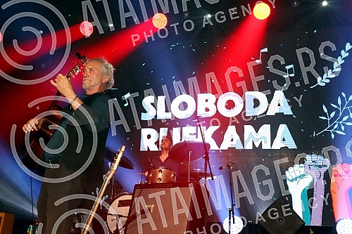 A concert for the preservation of the rivers of the Balkans under the slogan Freedom to rivers was held in the Borik Sports Hall in Banja Luka.Koncert za ocuvanje reka Balkana pod sloganom Sloboda rijekama odrzan je u Sportskoj dvorani Borik u Banj