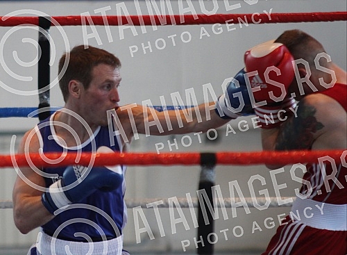 Polufinalni mecevi (drugi dan) 52. Beogradskog pobednika u amaterskom boksu odrzanog u Hali Pinki u Zemunu