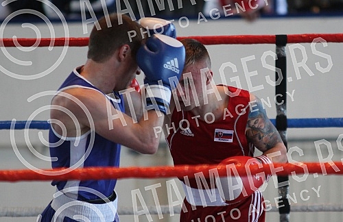 Polufinalni mecevi (drugi dan) 52. Beogradskog pobednika u amaterskom boksu odrzanog u Hali Pinki u Zemunu