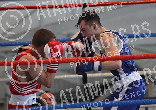 Polufinalni mecevi (drugi dan) 52. Beogradskog pobednika u amaterskom boksu odrzanog u Hali Pinki u Zemunu