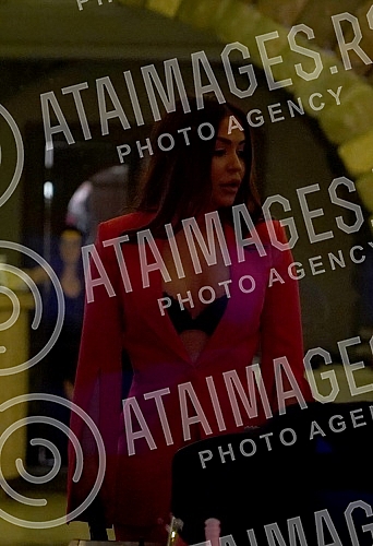 Saban Saulic's grandson, Anderlecht football player Luka Adzic and his wife Aleksandra became parents yesterday, and tonight a celebration was organized in the Topciderac restaurant on the occasion of Lana Adzic's birth.Unuk Sabana Saulica, fudbale