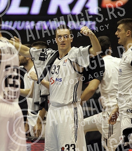 Utakmica devetog (9.) kola ABA Regionalne lige odigrana u Hali Pionir izmedju KK Partizan Telekom i KK Buducnost VOLI.