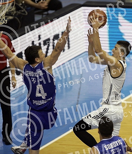 Utakmica devetog (9.) kola ABA Regionalne lige odigrana u Hali Pionir izmedju KK Partizan Telekom i KK Buducnost VOLI.