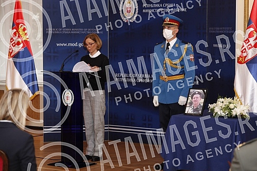 A commemoration on the occasion of the death of Professor Zoran Stankovic, President of the Coordination Body for the Municipalities of Presevo, Bujanovac and Medvedja, was held at the House of the Serbian Army. Komemoracija povodom smrti profesora