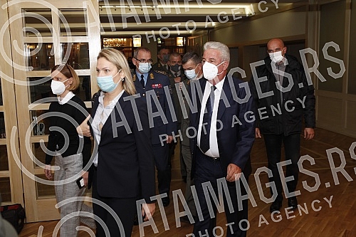 A commemoration on the occasion of the death of Professor Zoran Stankovic, President of the Coordination Body for the Municipalities of Presevo, Bujanovac and Medvedja, was held at the House of the Serbian Army. Komemoracija povodom smrti profesora