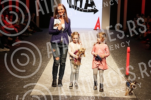 Fashion show of clothes for pets by Irena Atanaskovic.Modna revija odece za kucne ljubimce by Irena Atanaskovic.