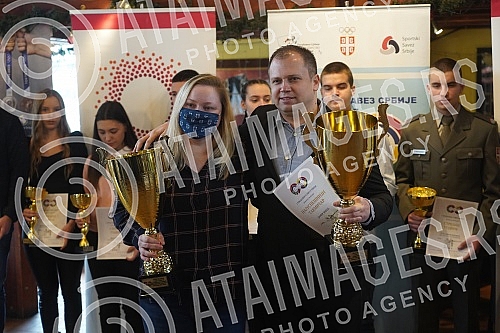 The Shooting Association of Serbia held a solemn proclamation of the most successful shooters, coaches and clubs of Serbia for 2021 in the cafe-restaurant 