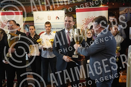 The Shooting Association of Serbia held a solemn proclamation of the most successful shooters, coaches and clubs of Serbia for 2021 in the cafe-restaurant 