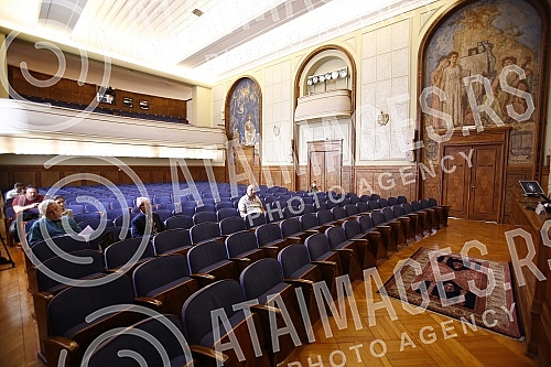 The Serbian Academy of Sciences and Arts hosted a press conference on the newly established Ivan Tabakovic Award, the SANU Medal Award, which will be awarded in 2022 for achievements in the field of art, as well as on SANU program activities from May