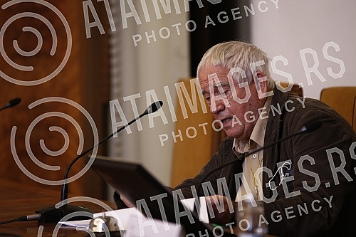 The Serbian Academy of Sciences and Arts hosted a press conference on the newly established Ivan Tabakovic Award, the SANU Medal Award, which will be awarded in 2022 for achievements in the field of art, as well as on SANU program activities from May