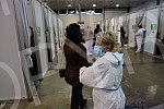 Vaccination of citizens, who registered through eGovernment, against the COVID-19 virus continues at the Belgrade fair.Na Beogradskom sajmu nastavlja se vakcinacija gradjana, koji su se prijavili preko eUprave, protiv virusa COVID-19.