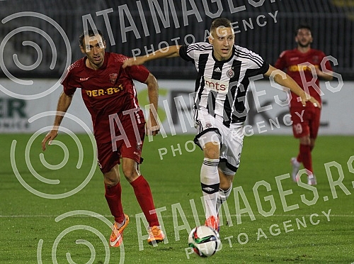 Utakmica 2-og kola kvalifikacija za Uefa Ligu Sampiona (UEFA Champions League Qualifications) izmedju FK Partizan (Srbija) i FK Dila Gori (Gruzija) odigrana na stadionu Partizana.