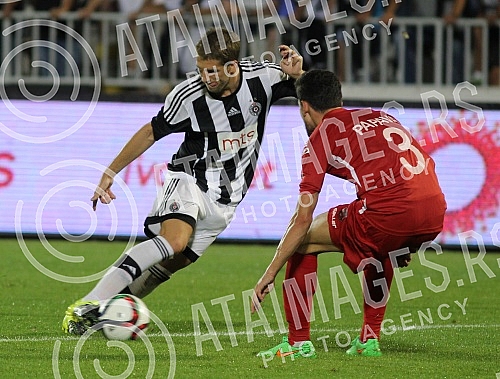 Utakmica 2-og kola kvalifikacija za Uefa Ligu Sampiona (UEFA Champions League Qualifications) izmedju FK Partizan (Srbija) i FK Dila Gori (Gruzija) odigrana na stadionu Partizana.