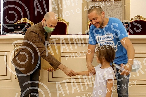 In the Ceremonial Hall of the Rectorate of the University of Belgrade, the Center for the Promotion of Science (CPN) presented awards to organizations and individuals who presented original ideas by participating in the Public Call for Financing Scie