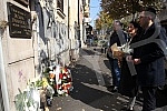 The delegation of the Let's Not Drown Belgrade movement laid a wreath at Beogradska 33 on a memorial plaque to Dusan Jovanovic, a Roma boy who was killed at the site 24 years ago.Delegacija pokreta Ne davimo Beograd polozila je venac u Beogradskoj 