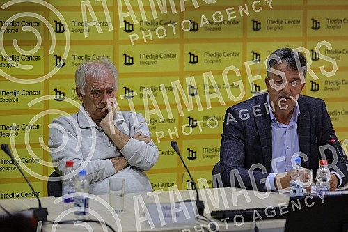 A press conference of the People's Movement of Serbs from Kosovo and Metohija Otadzbina was held at the Media Center on the occasion of the elections in Serbia on April 3.U Medija centru je odrzana konferencija za novinare Narodnog pokreta Srba sa 