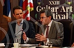 The regular annual press conference of the Guitar Art Festival was held in the Press Hall of the Belgrade City Assembly.Redovna godisnja konferencija za novinare Guitar Art festivala u odrzana je u Press sali Skupstine grada Beograda.