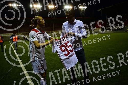 The match of the 36th round of the Linglong Tire Super League of Serbia between FK Vozdovac and FK Partizan was played at the FK Vozdovac stadium. Utakmica 36. kola Linglong Tire Super lige Srbije izmedju FK Vozdovac i FK Partizan odigrana je na st