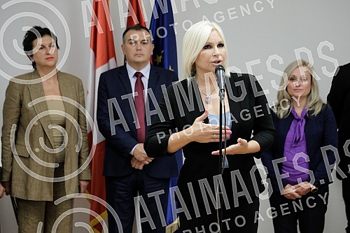 Deputy Prime Minister and Minister of Mining and Energy, prof. Dr. Zorana Mihajlovic visited the 