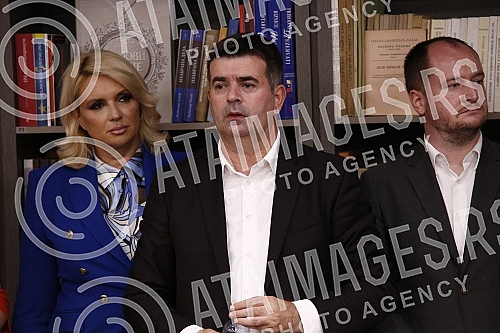 Address by Aleksandar Vucic after the session of the Presidency of the Serbian Progressive Party.Obracanje Aleksandra Vucica posle sednice Predsednistva Srpske napredne strane .