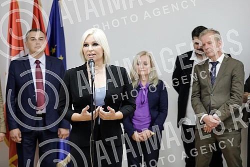 Deputy Prime Minister and Minister of Mining and Energy, prof. Dr. Zorana Mihajlovic visited the 