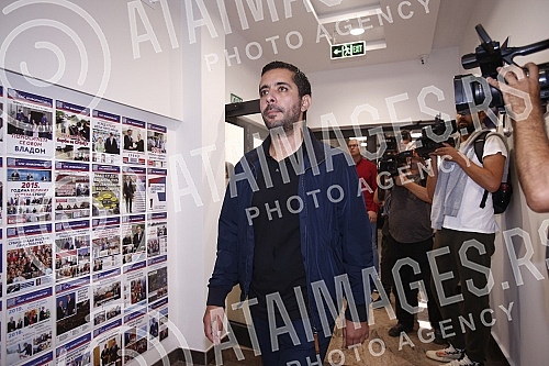 The session of the Presidency of the Serbian Progressive Party is held at the headquarters of the SNS.Sednica Predsednistva Srpske napredne stranke odrzava se u sedistu SNS.