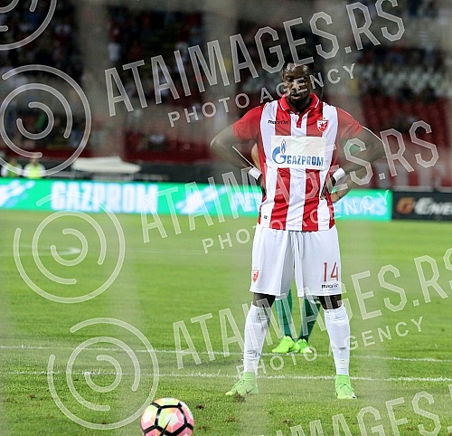 Europa League 3rd round qualification match between FK Crvena Zvezda (Serbia) and FC Floriana (Malta)  played at Rajko Mitic stadium. Utakmica 3. kola kvalifikacija za Ligu Evrope izmedju FK Crvena Zvezda (Srbija) i FK Florijana (Malta) odigrana na 