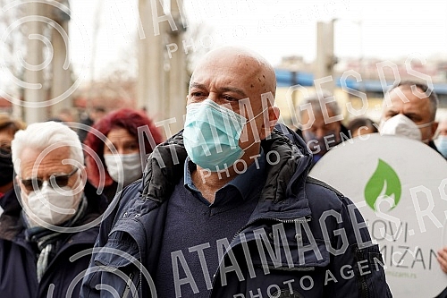 In the Second basic court, Rade Panic, a member of the Assembly of free Serbia and president of the Union of doctors and pharmacists of Serbia, filed a lawsuit against Serbian president Aleksandar Vucic for insulting honor, and then gave statements t