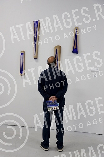 The collective exhibition of sculptures 