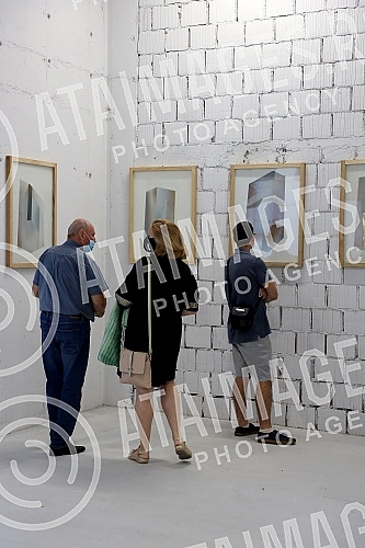 The collective exhibition of sculptures 