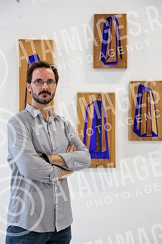 The collective exhibition of sculptures 