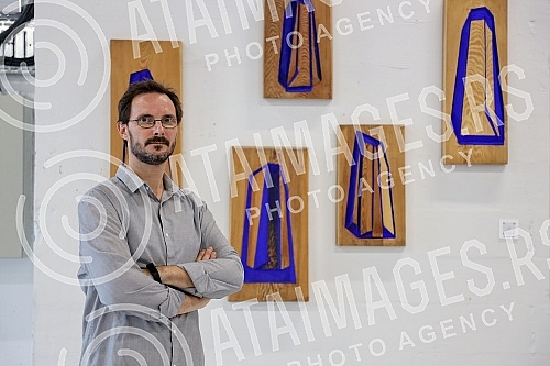 The collective exhibition of sculptures 