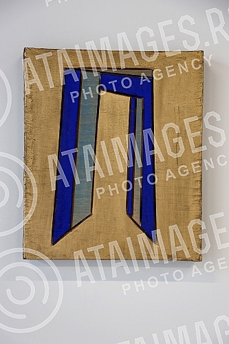 The collective exhibition of sculptures 