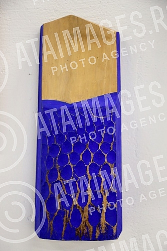 The collective exhibition of sculptures 