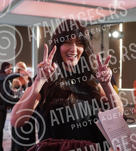 The promotion of the first song 